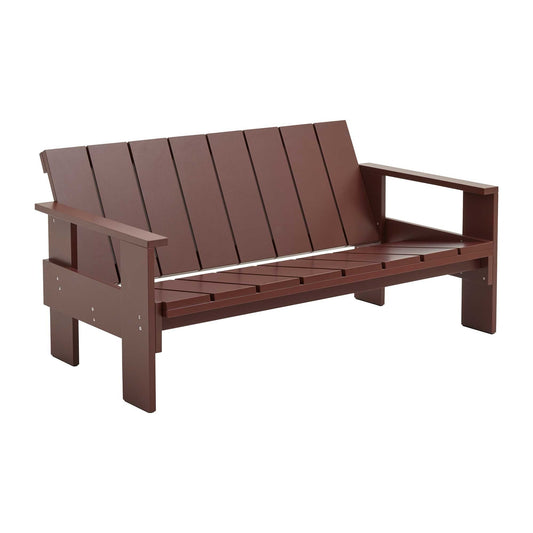 Crate Garten Lounge Sofa Eisenrot