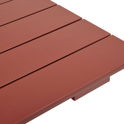 Crate Gartenesstisch 230cm Eisenrot