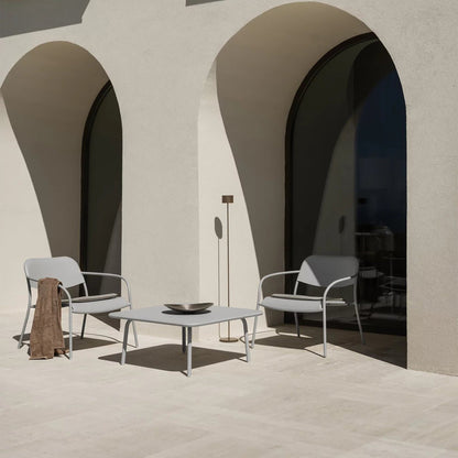 Yua Outdoor Loungesessel 2er Set Weiß