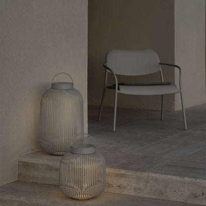 Yua Outdoor Loungesessel 2er Set Anthrazit