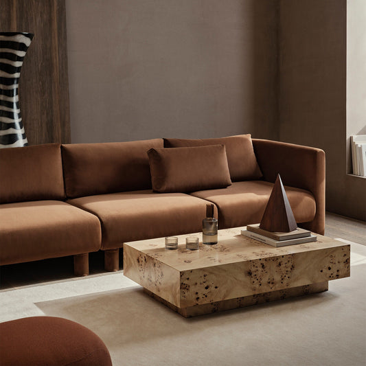 Burl Couchtisch Natur