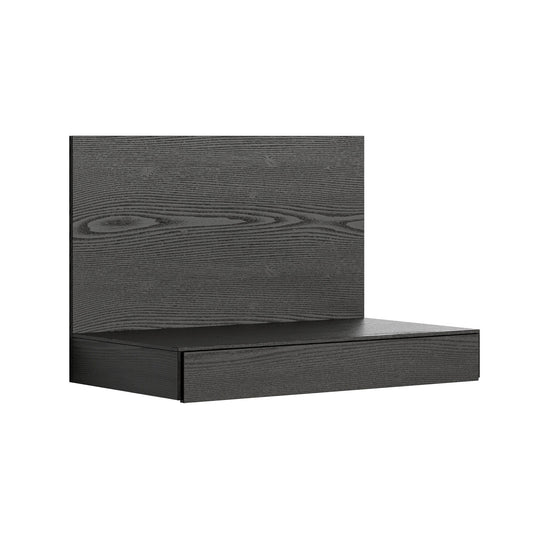 Tana Wandmontierter Schreibtisch Schwarz