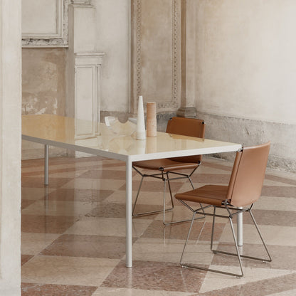 Neil Stuhl Leder Schwarz