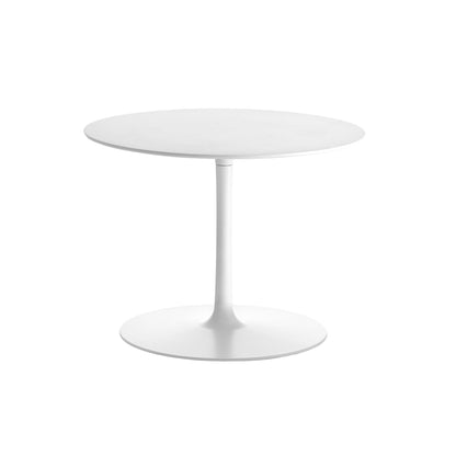 Flow Beistelltisch Ø60cm/H 43cm Weiß