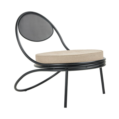 Copacabana Outdoor Lounge Stuhl Schwarz