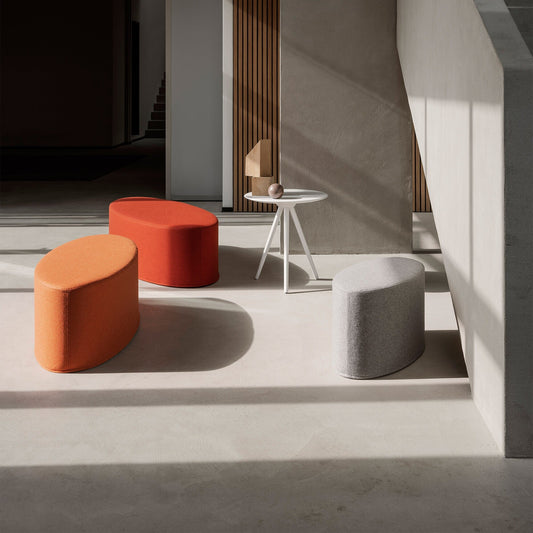 Bon-Bon Pouf S Hellgrau