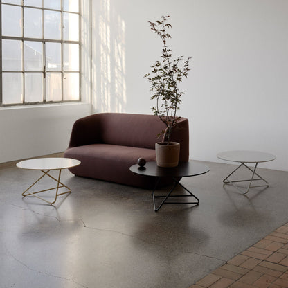 Tribeca Beistelltisch Ø90cm Weiß