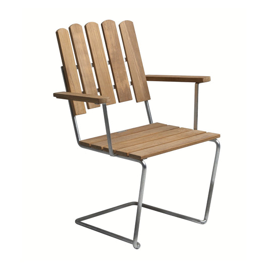 A2 Gartenarmlehnstuhl Teak