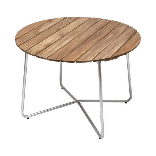 9A 100 Gartenesstisch Ø100cm Teak