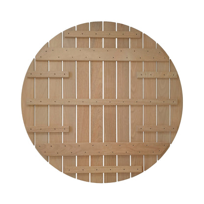 9A 120 Gartenesstisch Ø120cm Teak