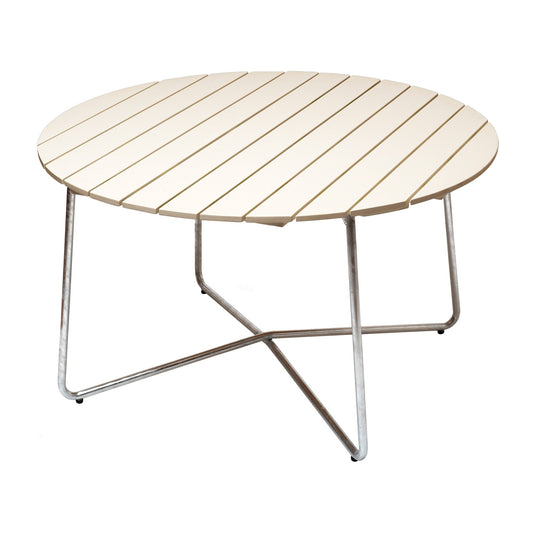 9A 120 Gartenesstisch Ø120cm Eiche