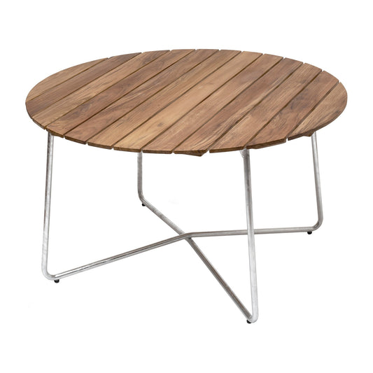 9A 120 Gartenesstisch Ø120cm Teak