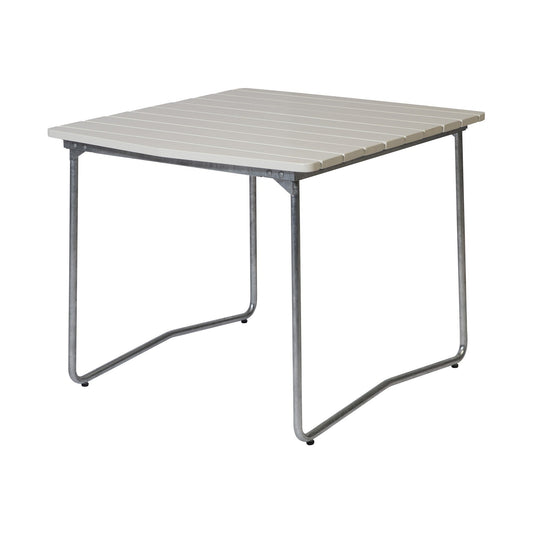 B31 84 Gartenesstisch klappbar 92x84cm Eiche Weiß