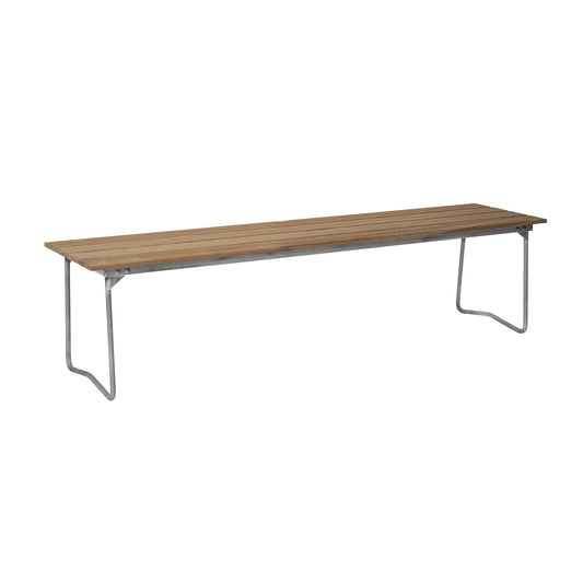9 Gartenbank klappbar 170x40cm Eiche