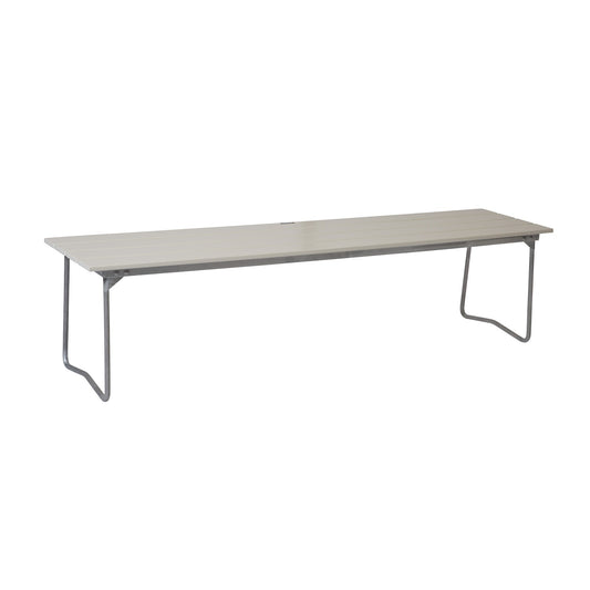 9 Gartenbank klappbar 170x40cm Eiche Weiß
