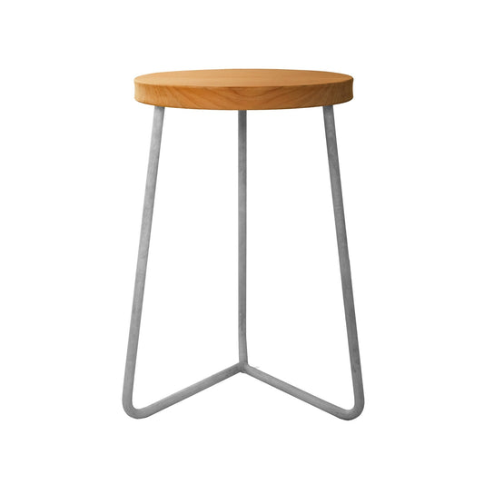 V1 45 Gartenhocker Natur