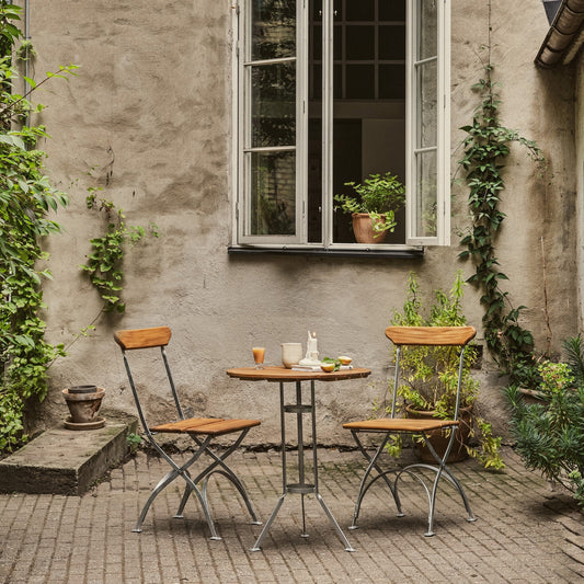 Bryggeri Gartenesstisch klappbar Ø60cm Teak
