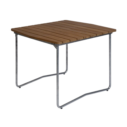 B31 84 Gartenesstisch klappbar 92x84cm Teak
