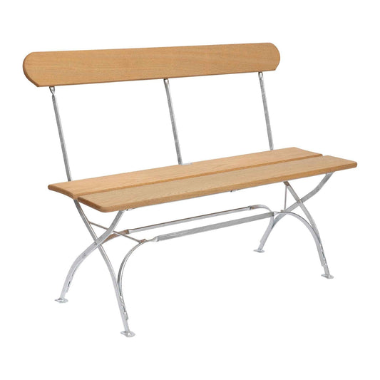 Bryggeri Gartenbank klappbar 120cm Eiche Natur