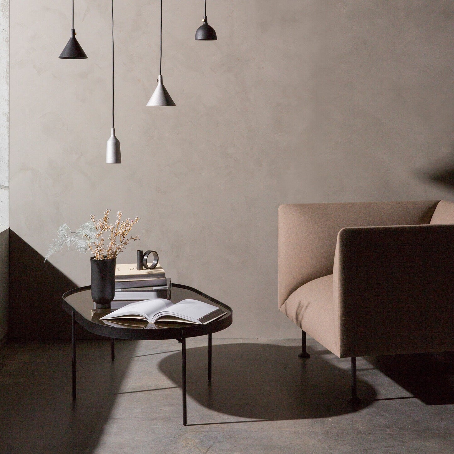 NoNo Couchtisch Schwarz