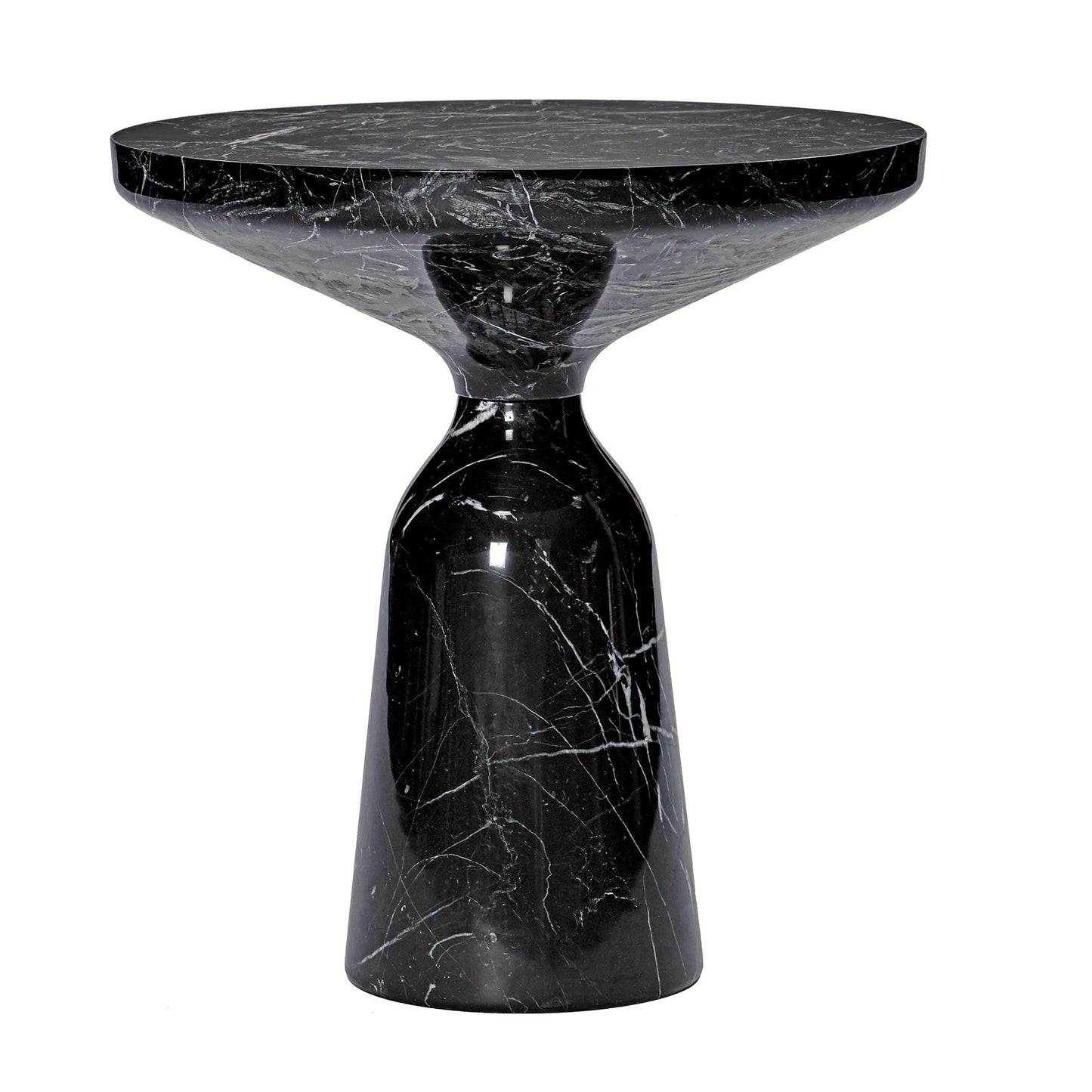 Bell Side Table Beistelltisch Marmor Schwarz