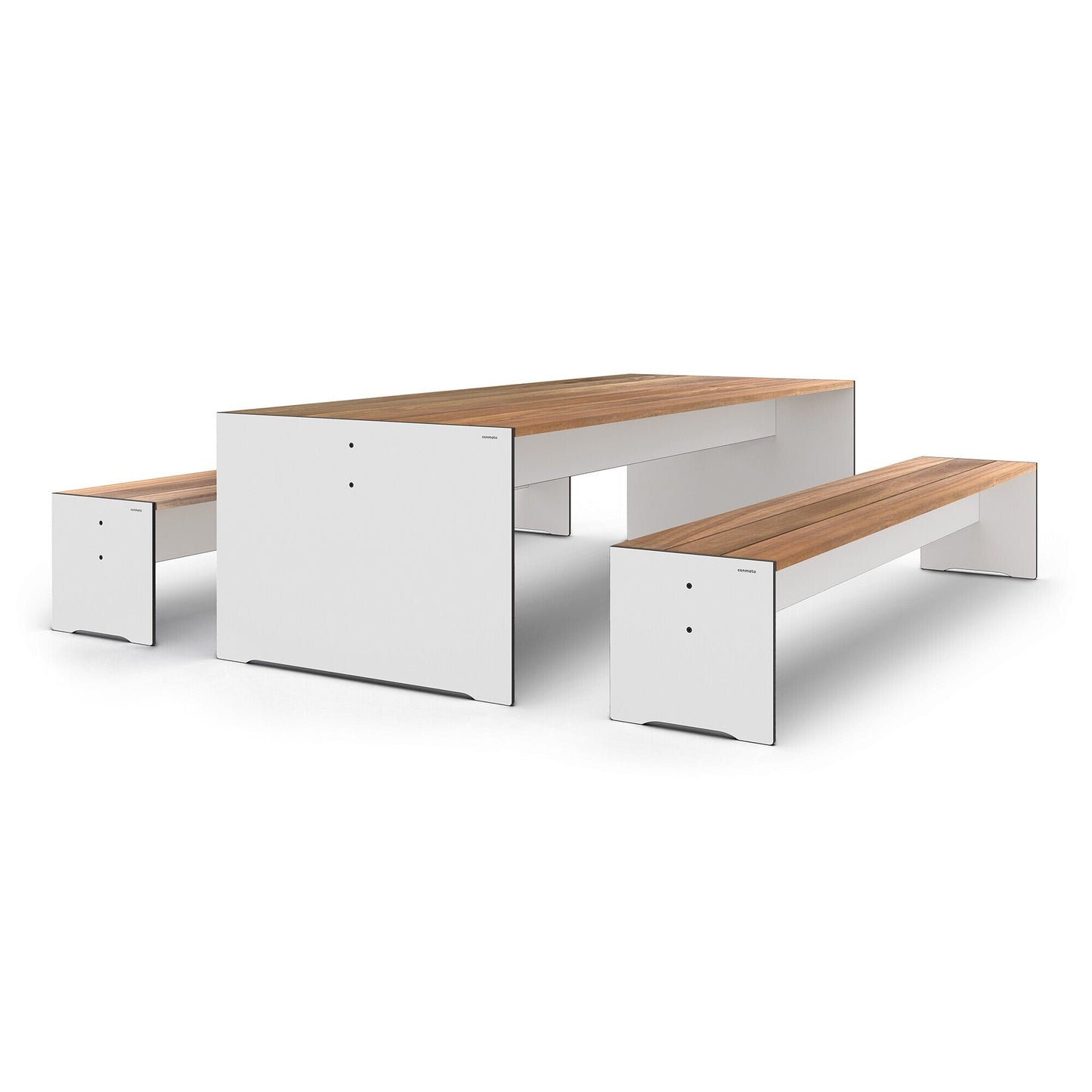 Riva Wood Gartenbank XL Kambala Weiß