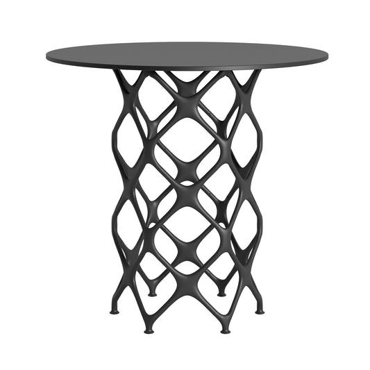 X System Tisch Ø 80cm Schwarz