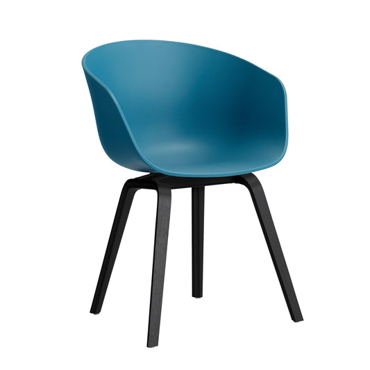 About a Chair AAC 22 2.0 Armlehnstuhl Eiche schwarz lackiert Schwarz