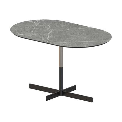Bibì Beistelltisch H 47cm Marmor Schwarz
