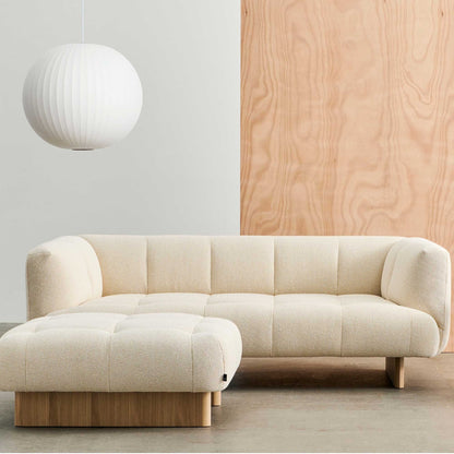 Quilton Lift Ottomane Eiche Natur