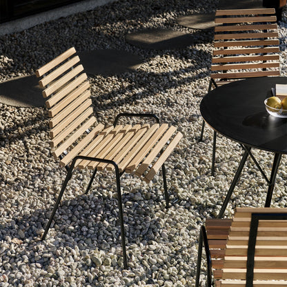 Royal Festival Hall RD4 Terrasse Stuhl Weiß