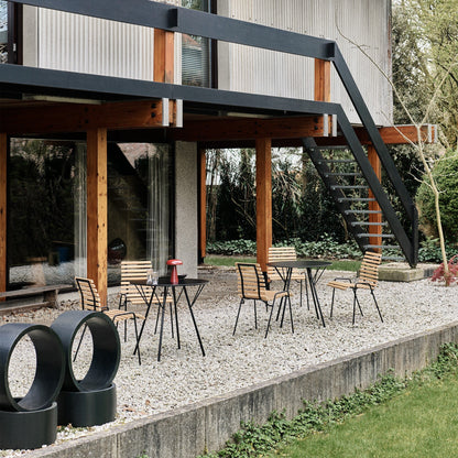 Royal Festival Hall RD4 Terrasse Stuhl Weiß