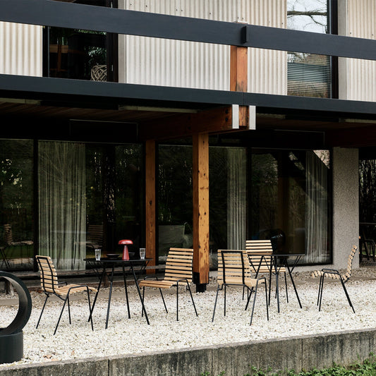 Royal Festival Hall RD5 Terrassentisch Schwarz