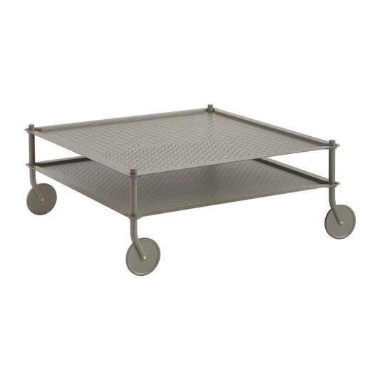 Flow Couchtisch 95,5x95cm Taupe