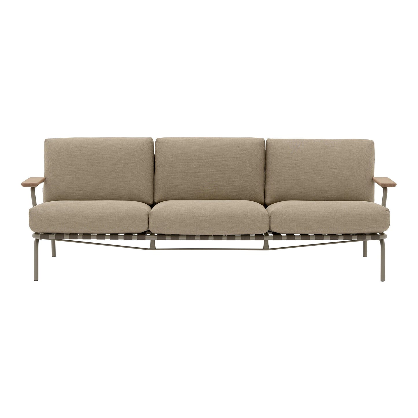 Settle Outdoor 3-Sitzer Sofa Taupe