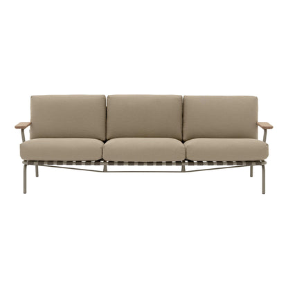 Settle Outdoor 3-Sitzer Sofa Taupe