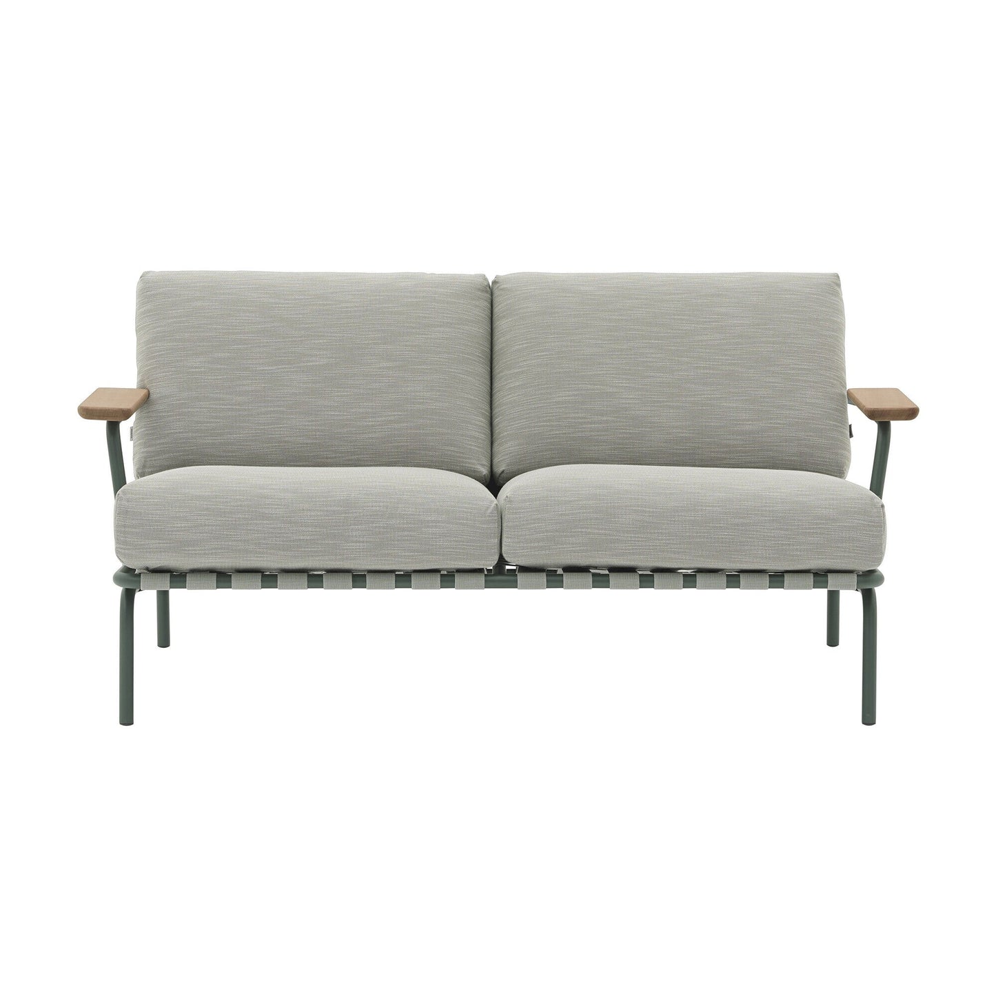 Settle Outdoor 2-Sitzer Sofa Dunkelgrün