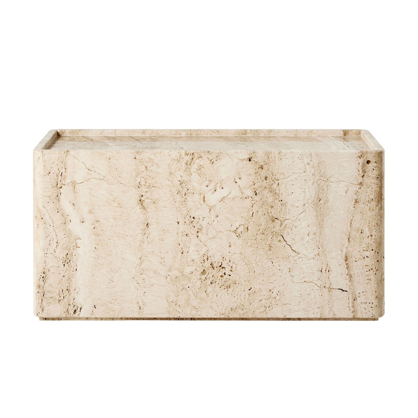 Pietra Beistelltisch L Weiß