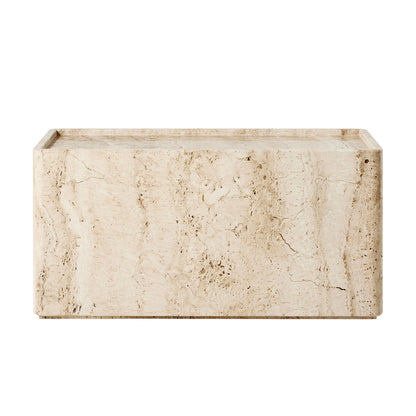 Pietra Beistelltisch L Weiß