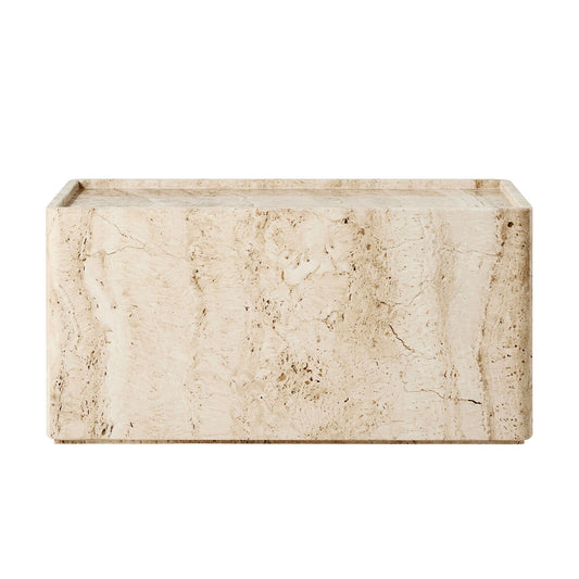 Pietra Beistelltisch L Weiß