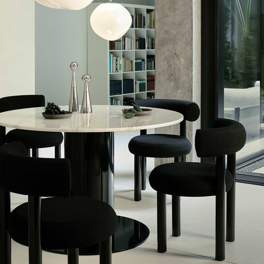 Fat Dining Stuhl Schwarz