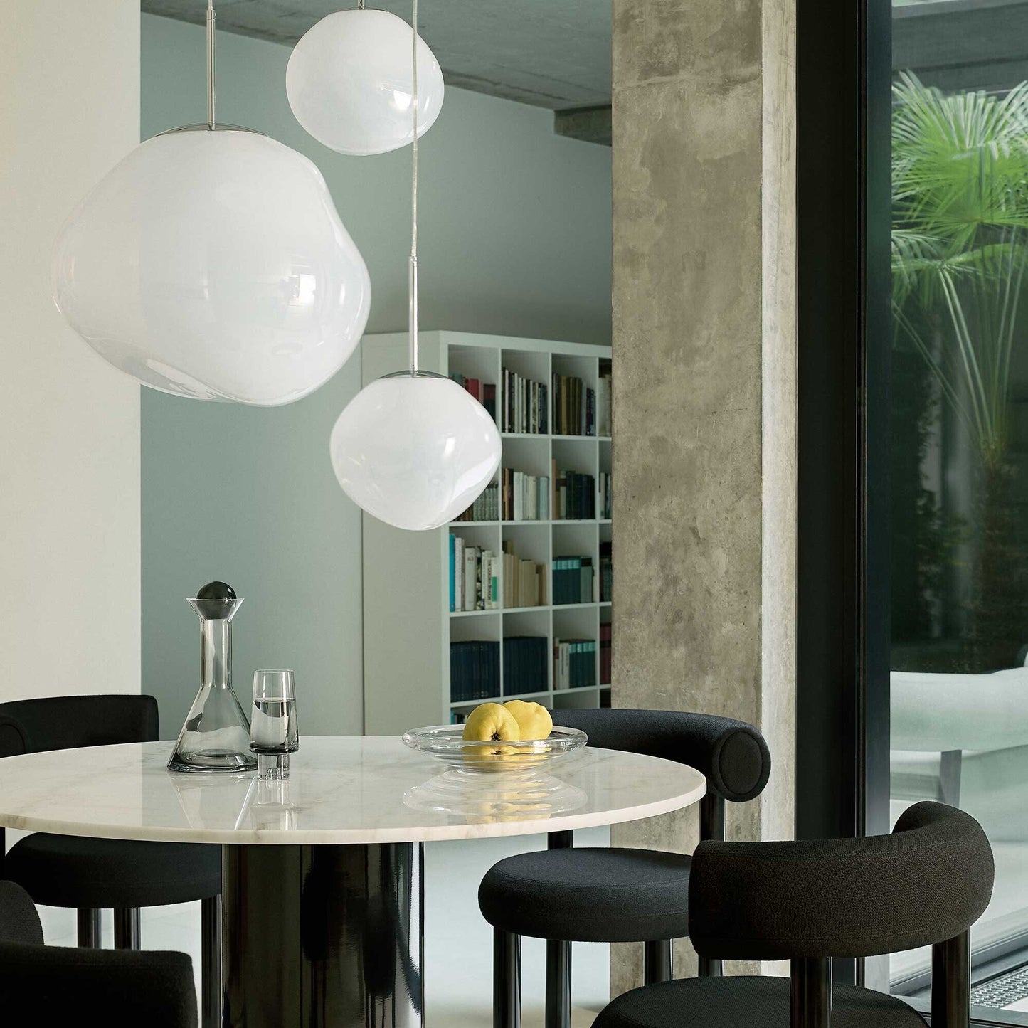 Fat Dining Stuhl Schwarz