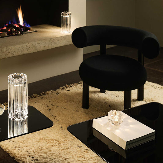 Fat Lounge Stuhl Schwarz