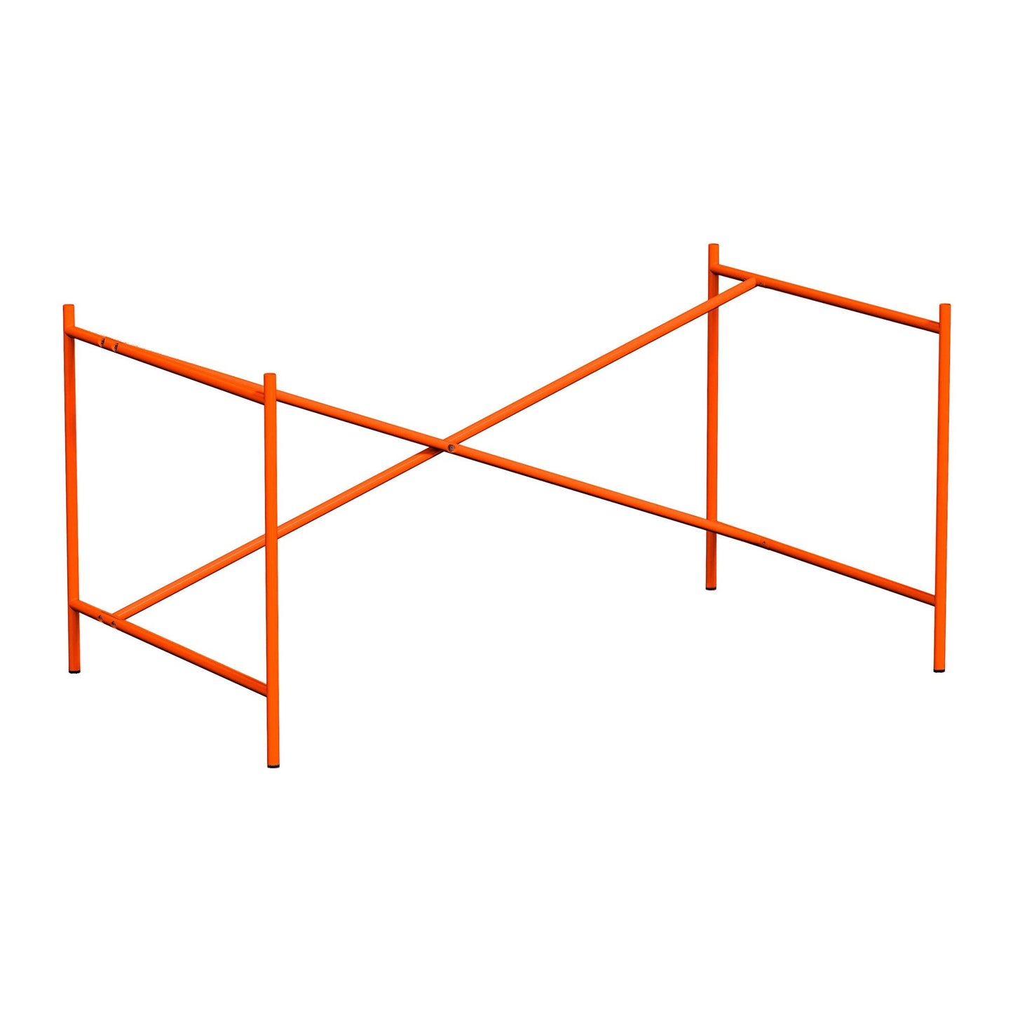 Eiermann 2 Tischgestell 135x78x66cm exzentrisch Schwarz