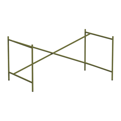 Eiermann 2 Tischgestell 135x78x66cm exzentrisch Schwarz