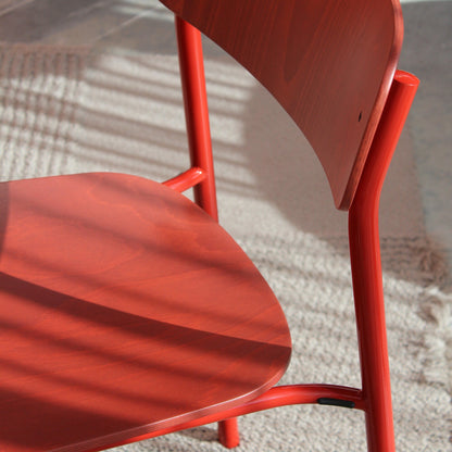 S 243 Stuhl Monochrom Schwarz