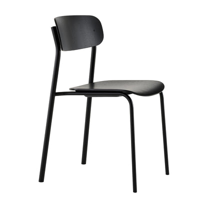 S 243 Stuhl Monochrom Schwarz