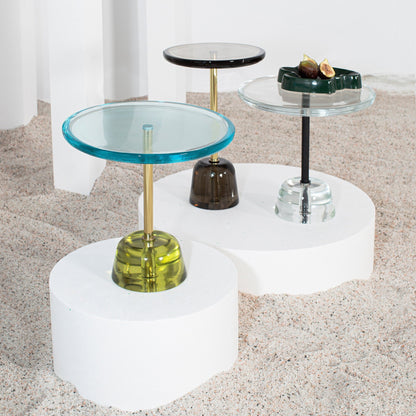 Pina Beistelltisch H 52cm Hellgrau