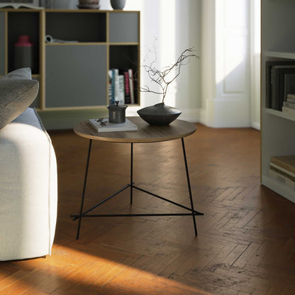 Echo Beistelltisch niedrig Schwarz