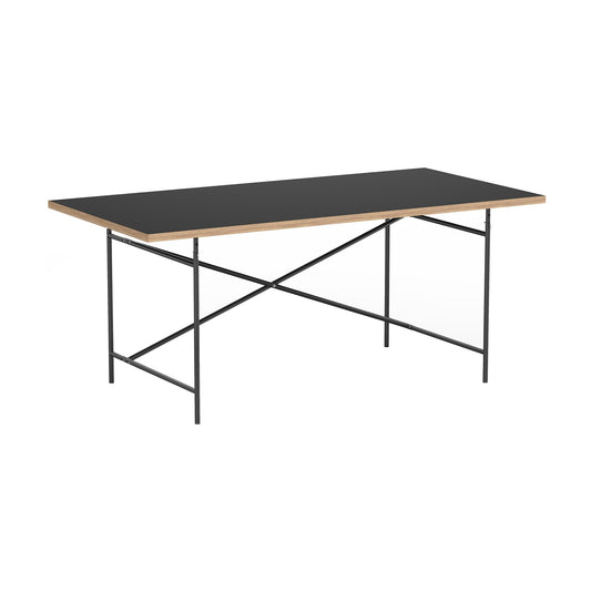 Eiermann 2 Tisch 160x90x66cm Gestell exzentrisch 100x78cm Schwarz